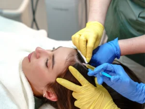 Regenerative Hair Restoration Birmingham featuring PRP injection therapy to stimulate hair growth and strengthen follicles